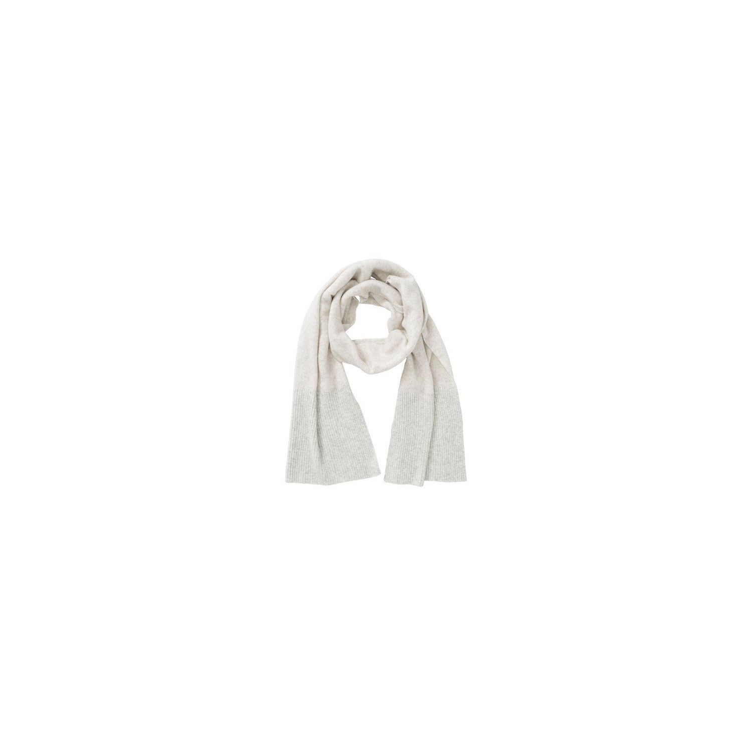 Yaya 2-tone scarf mushroom grey