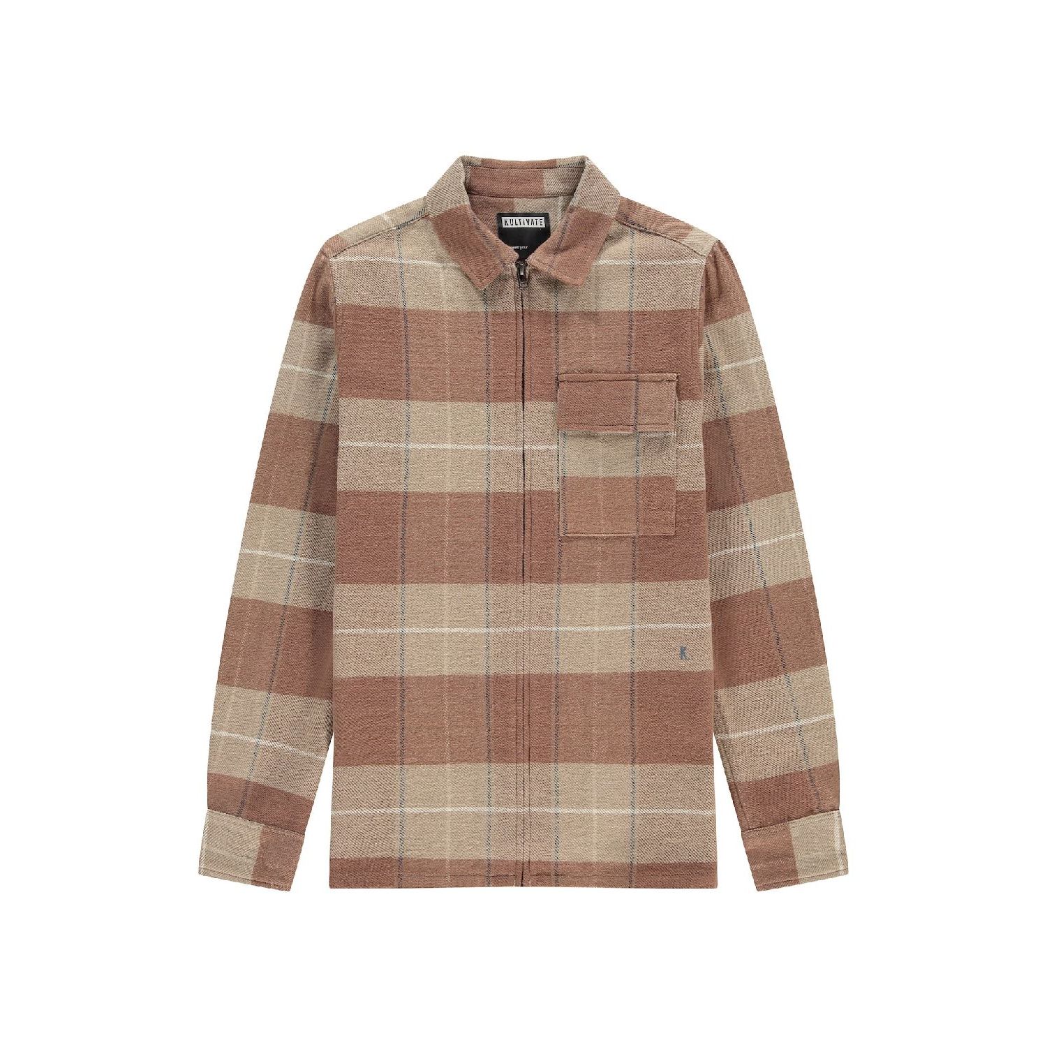 Kultivate st lodge overshirt hummus