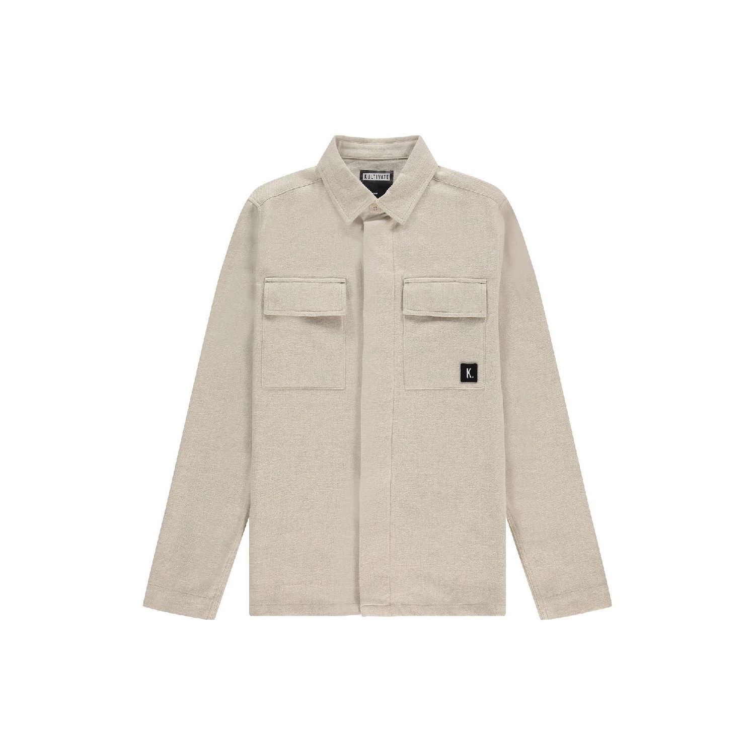 Kultivate st wallace overshirt hummus