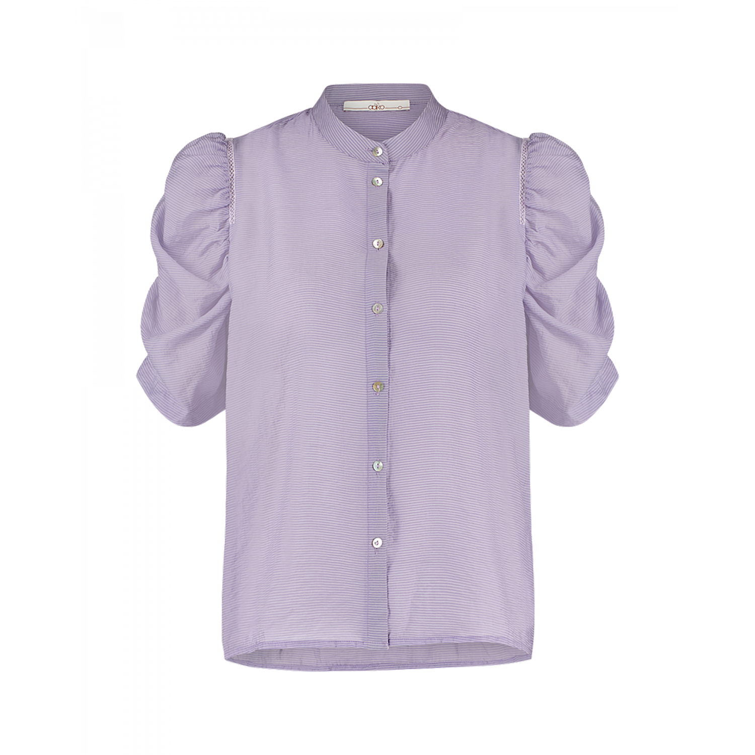 Aaiko taciana stripe blouses amethyst paars