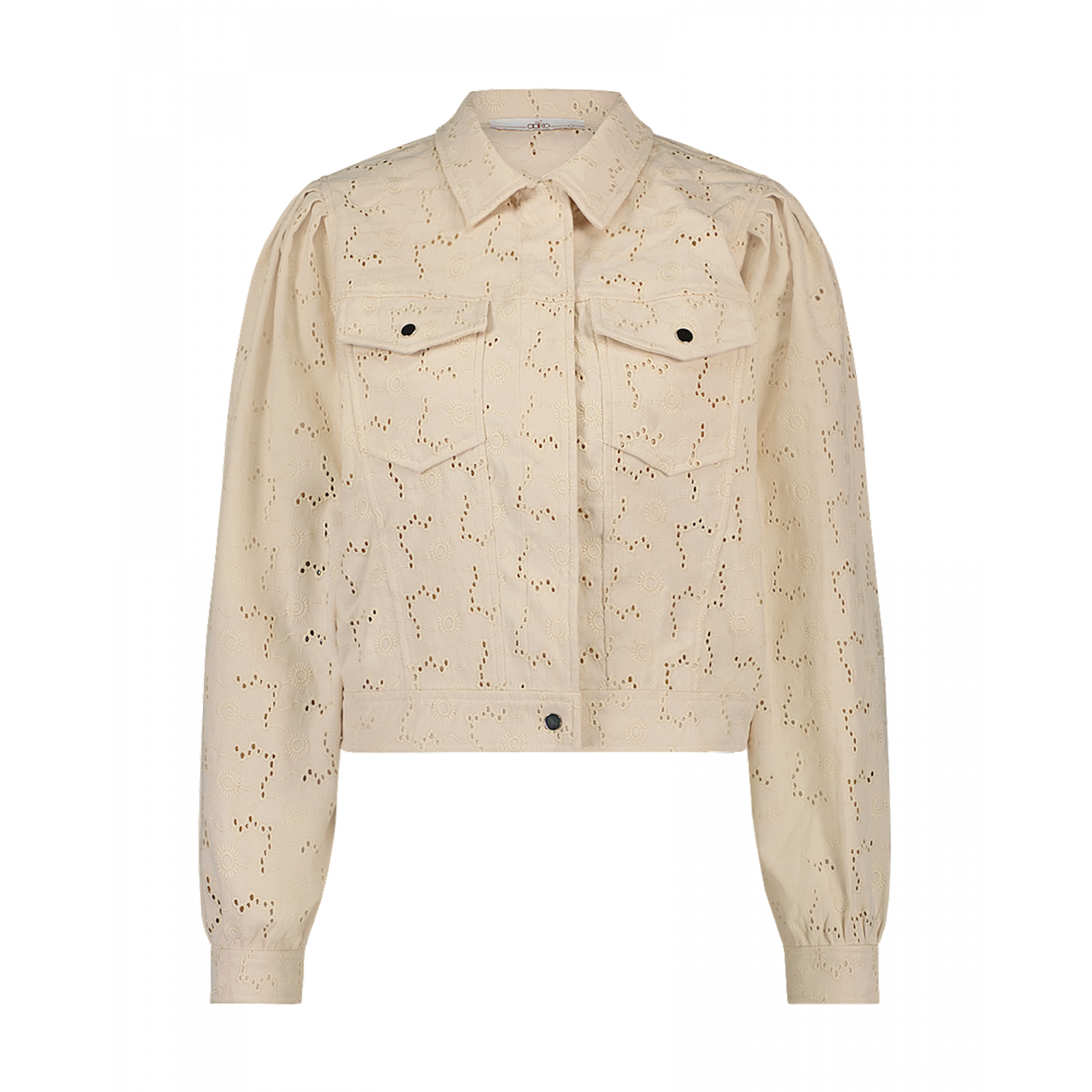 Aaiko talinda broderie jacket smoke sand