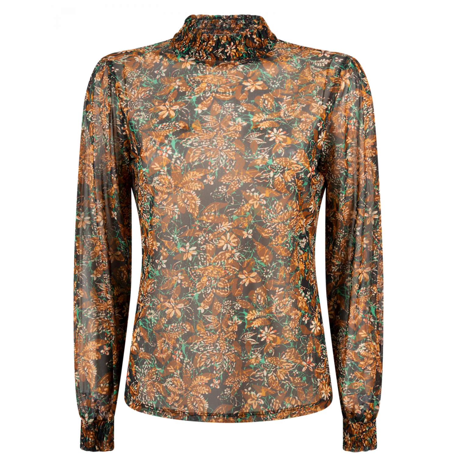 Aaiko tory flower top black