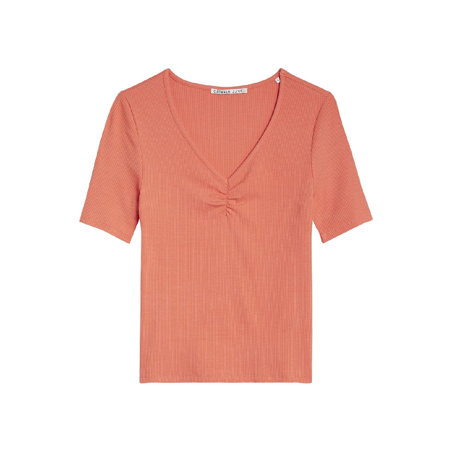 Catwalk Junkie ts luna t-shirt coral quartz