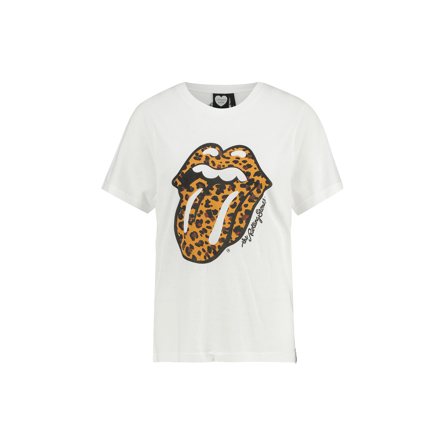 Catwalk Junkie ts rolling stones chee off white