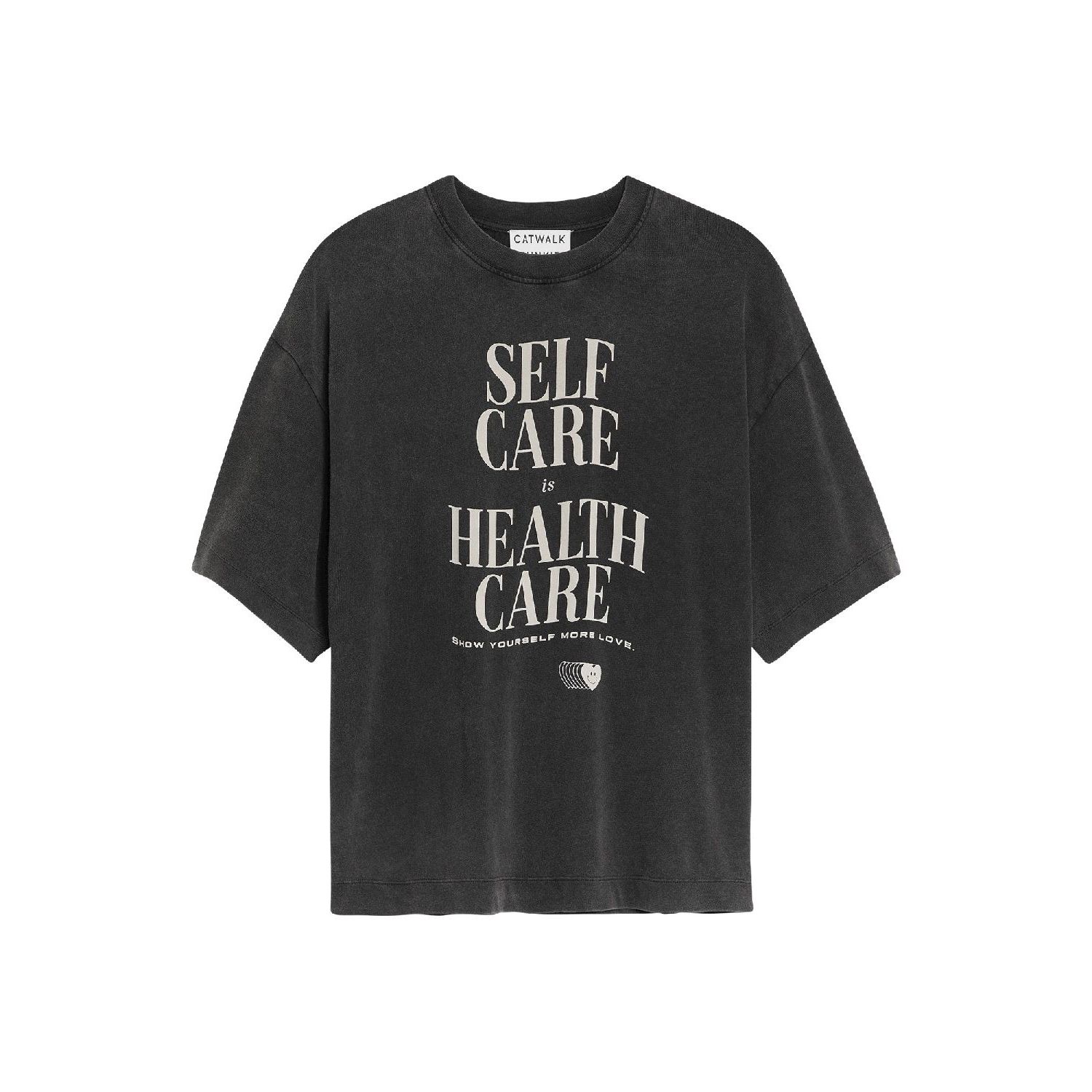 Catwalk junkie ts self care shirt dark grey