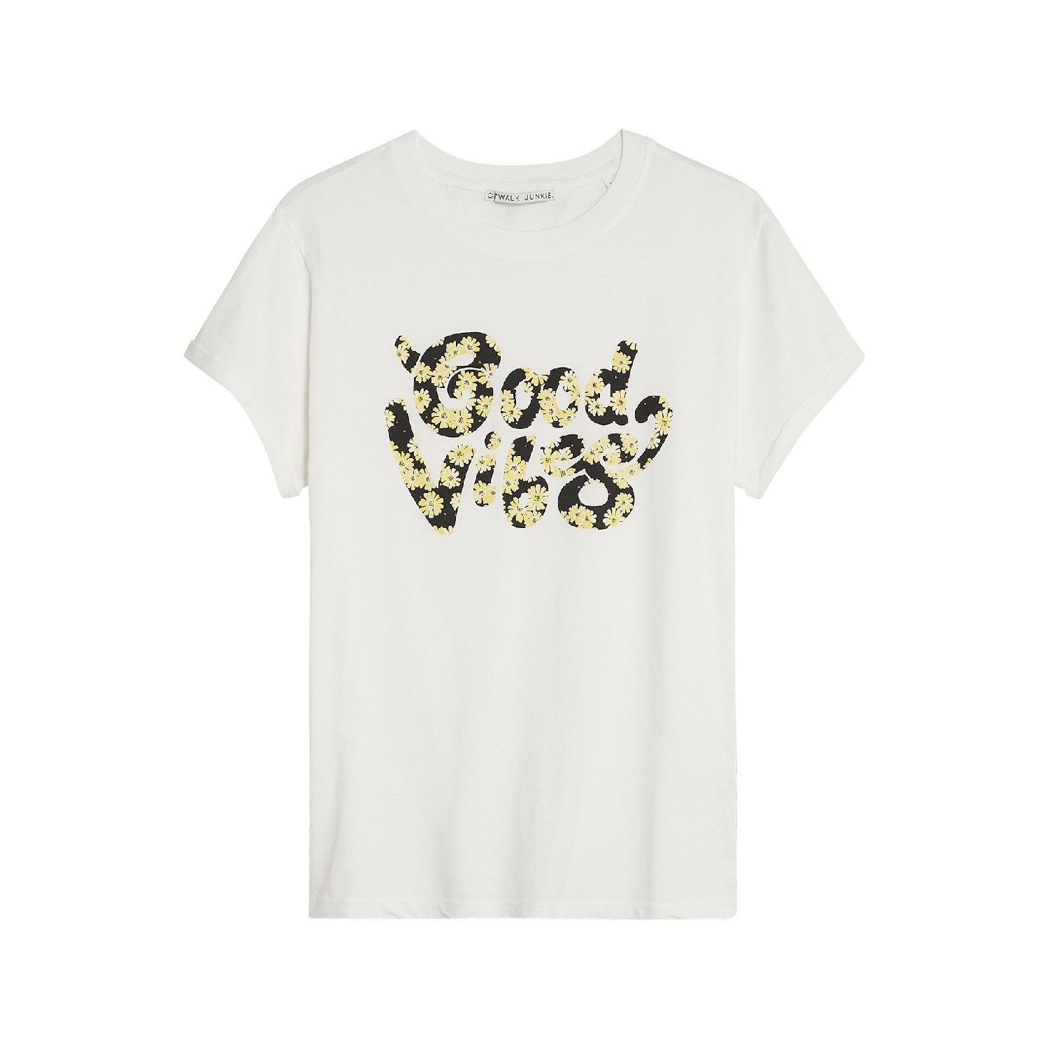 Catwalk Junkie ts daisy field t-shirt off white