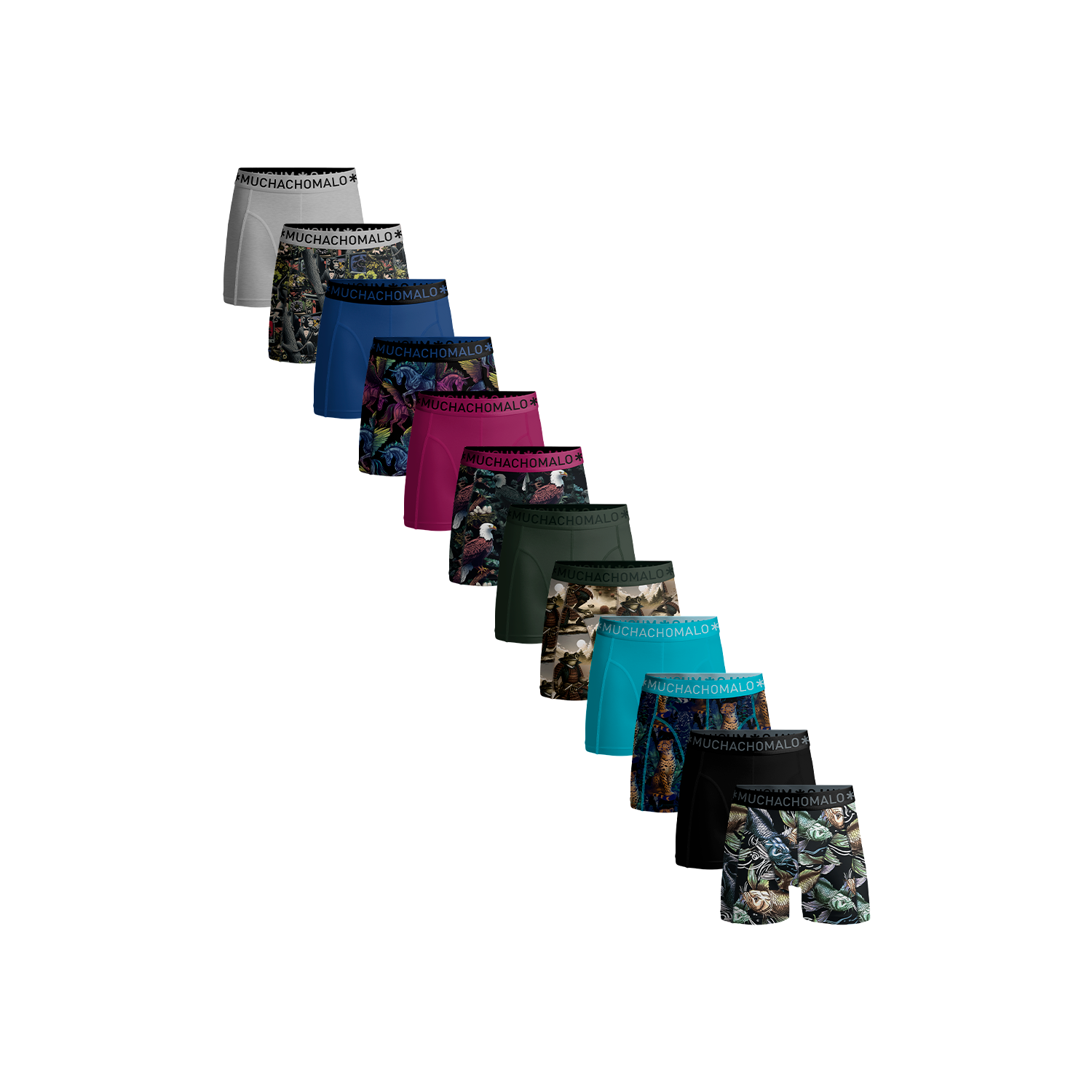 Muchachomalo 12-pack boxer short multi color