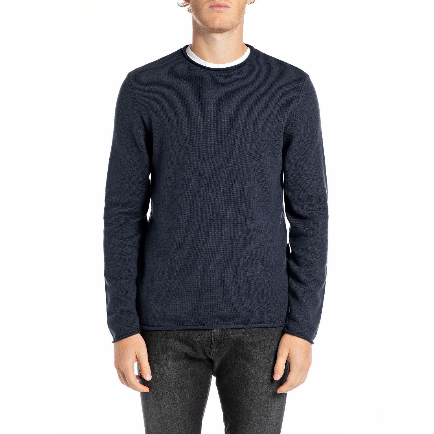 Replay mesh deep blue uk4459 g23678-088