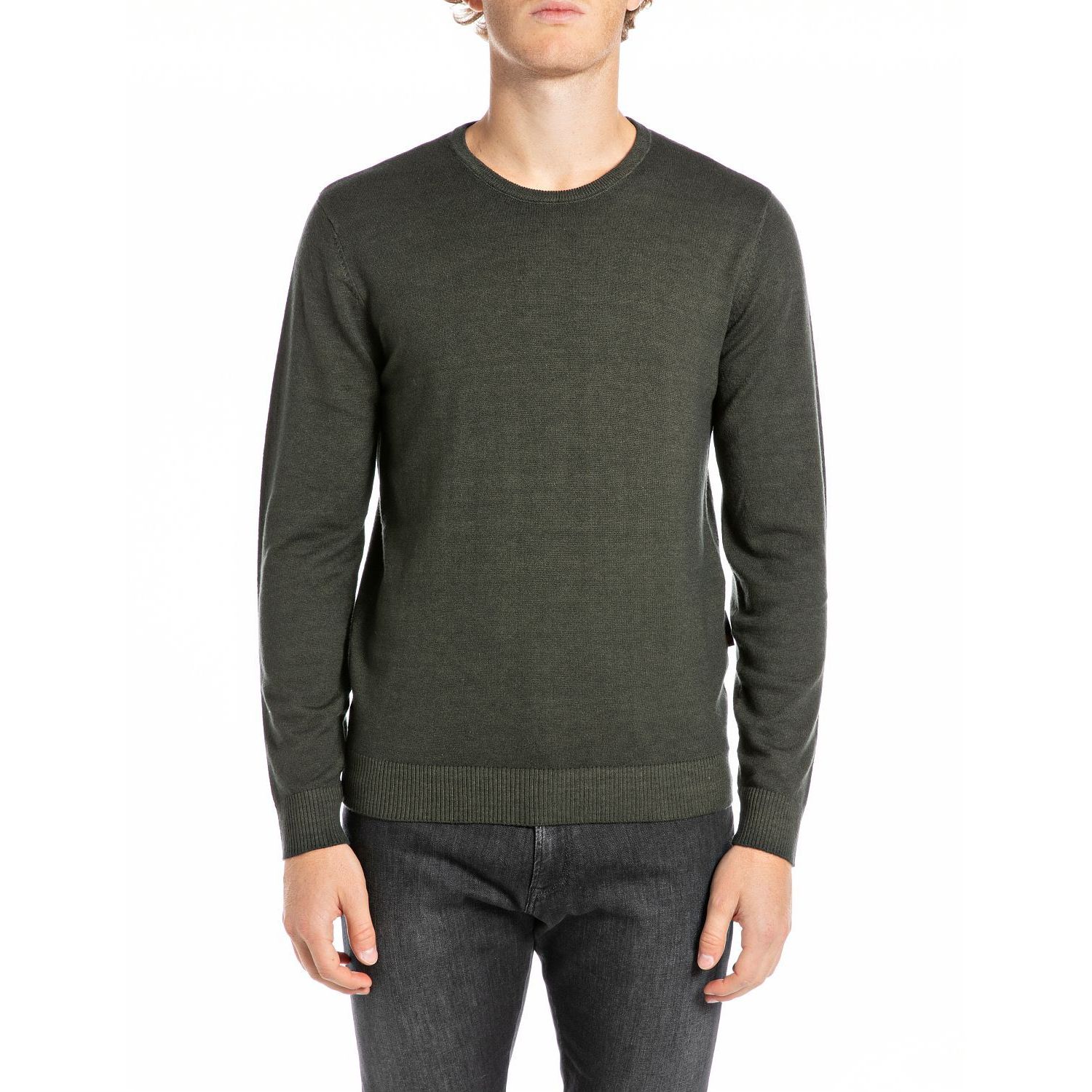 Replay mesh mud green uk4463 g21901-759