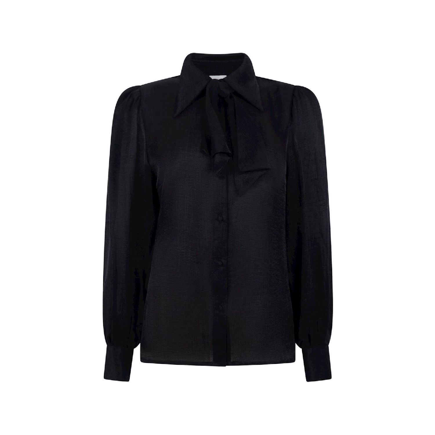 Aaiko veronne tie blouse black