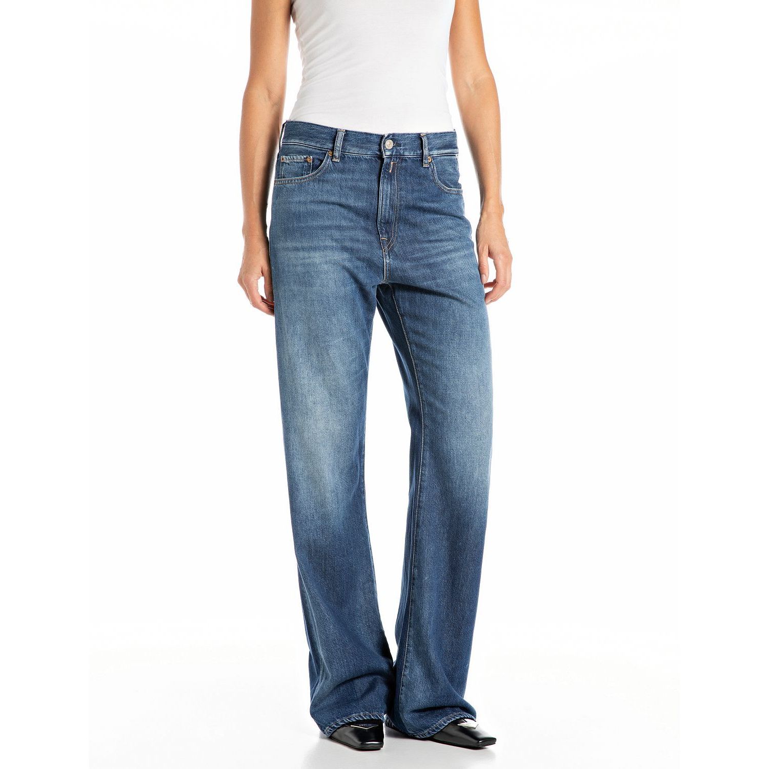 Replay becka pants medium blue