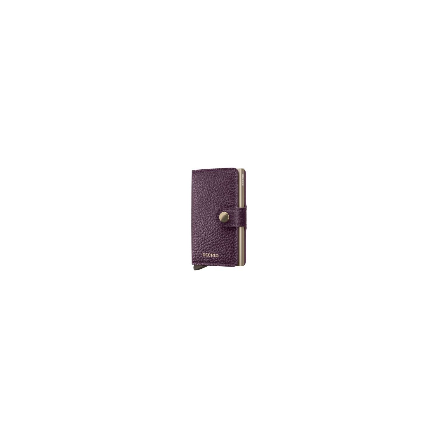 Secrid miniwallet pebble grape