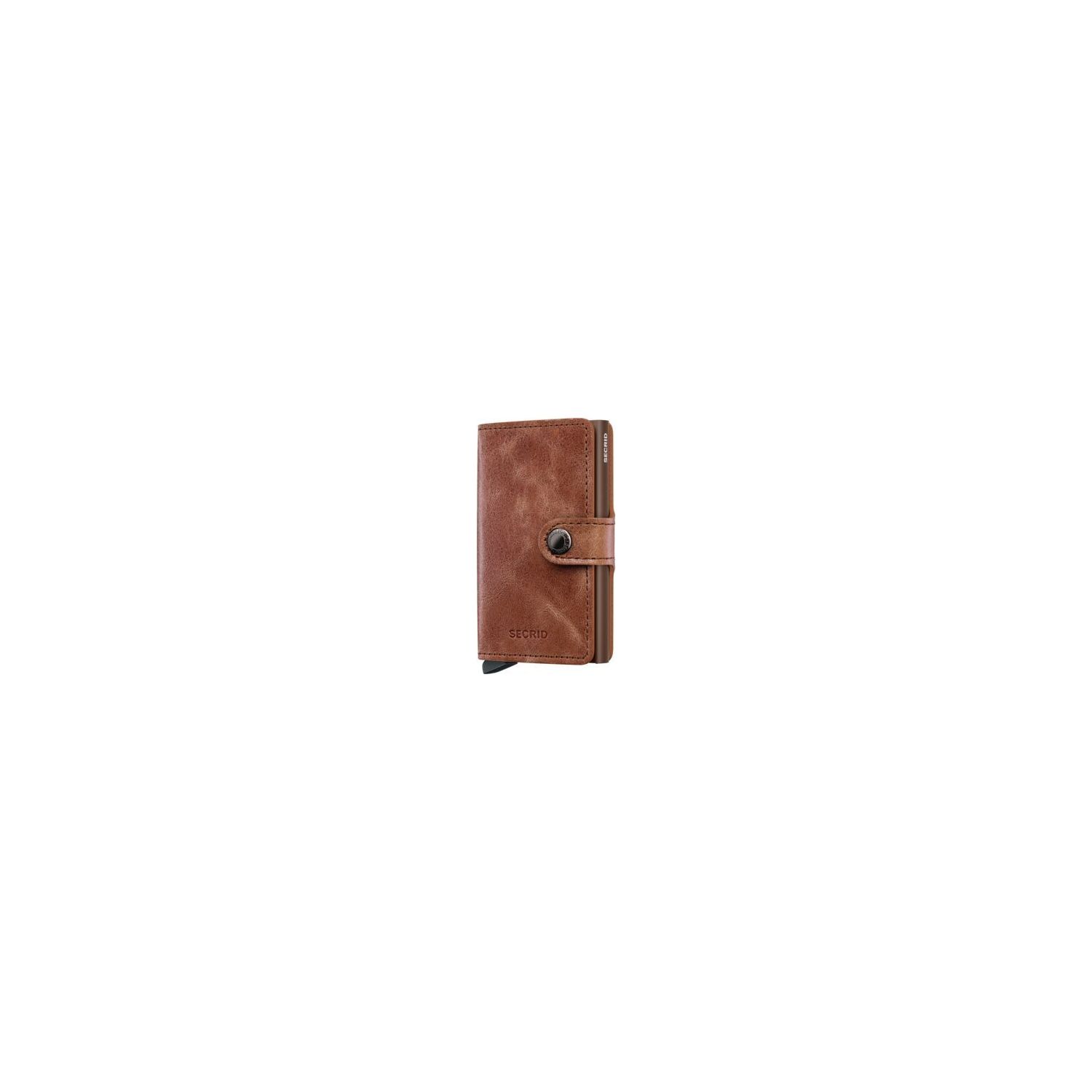 Secrid miniwallet vintage cognac-brown