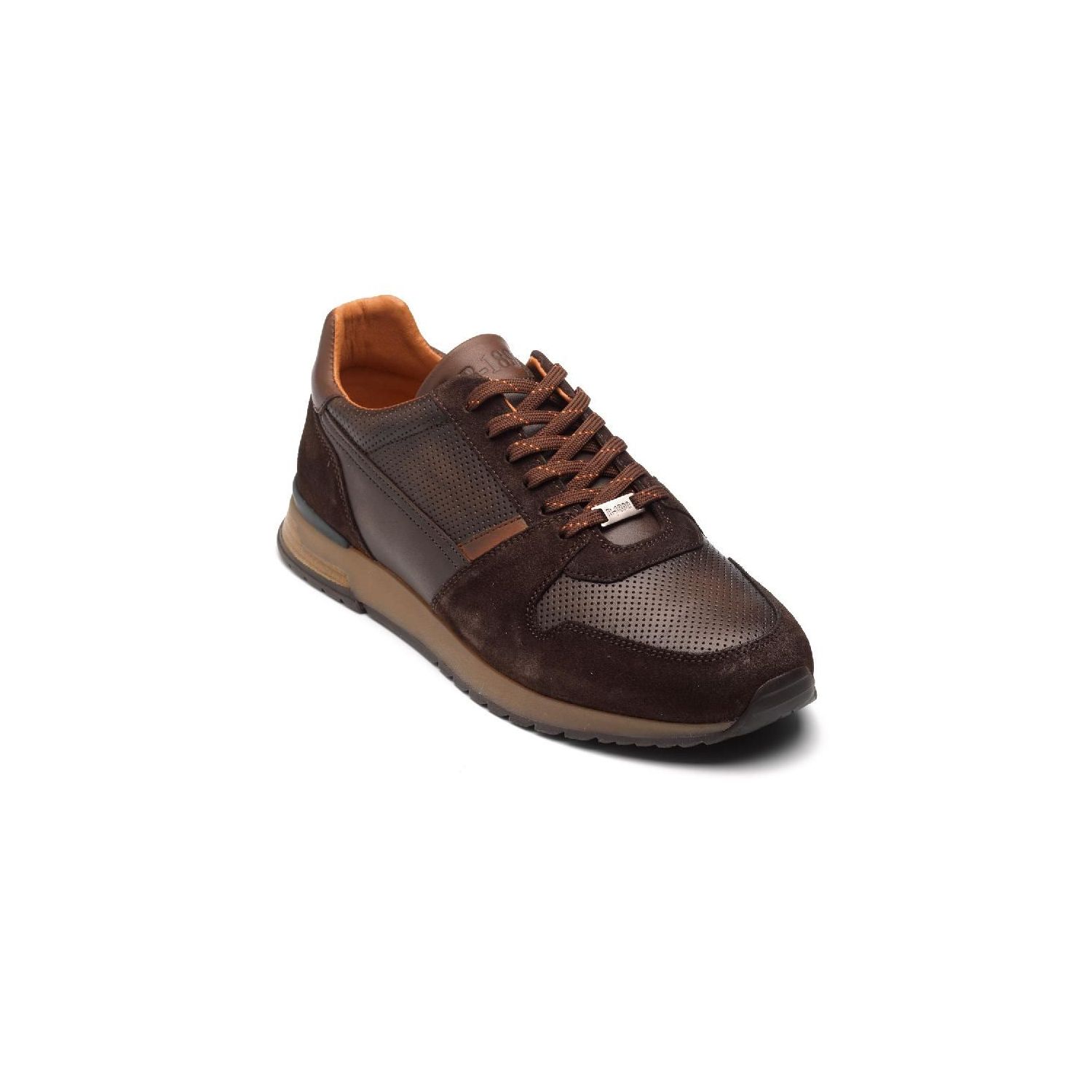 Berkelmans Narellan DBruin Suede Sneaker combi