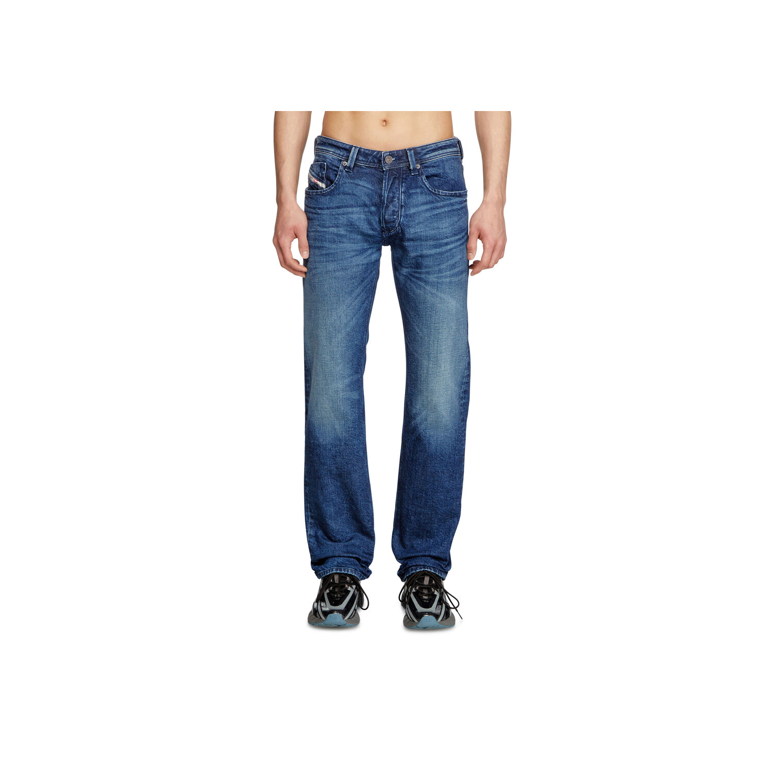 Diesel 1985 larkee jeans mid blauw
