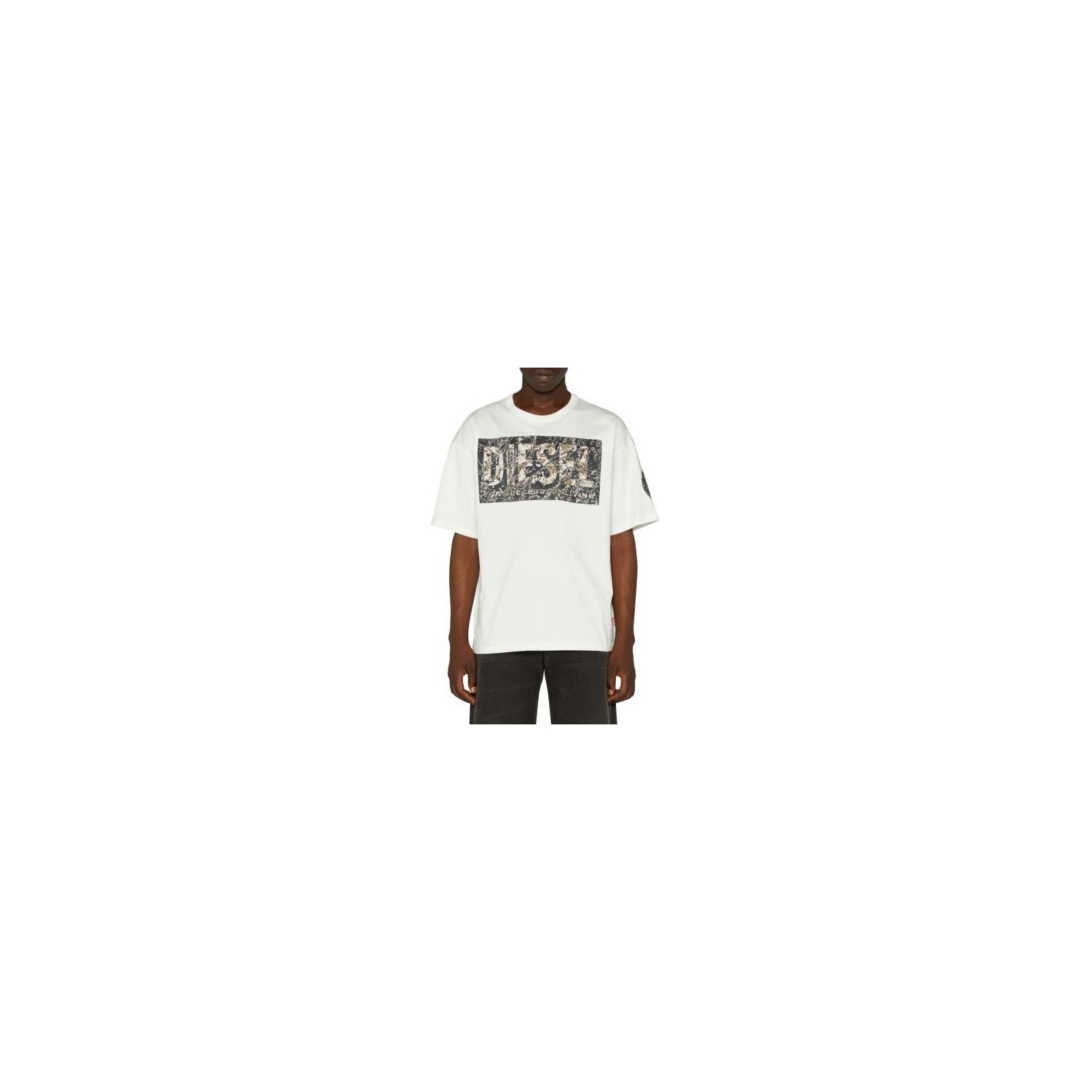 Diesel t-boxt-r22 t-shirt wit