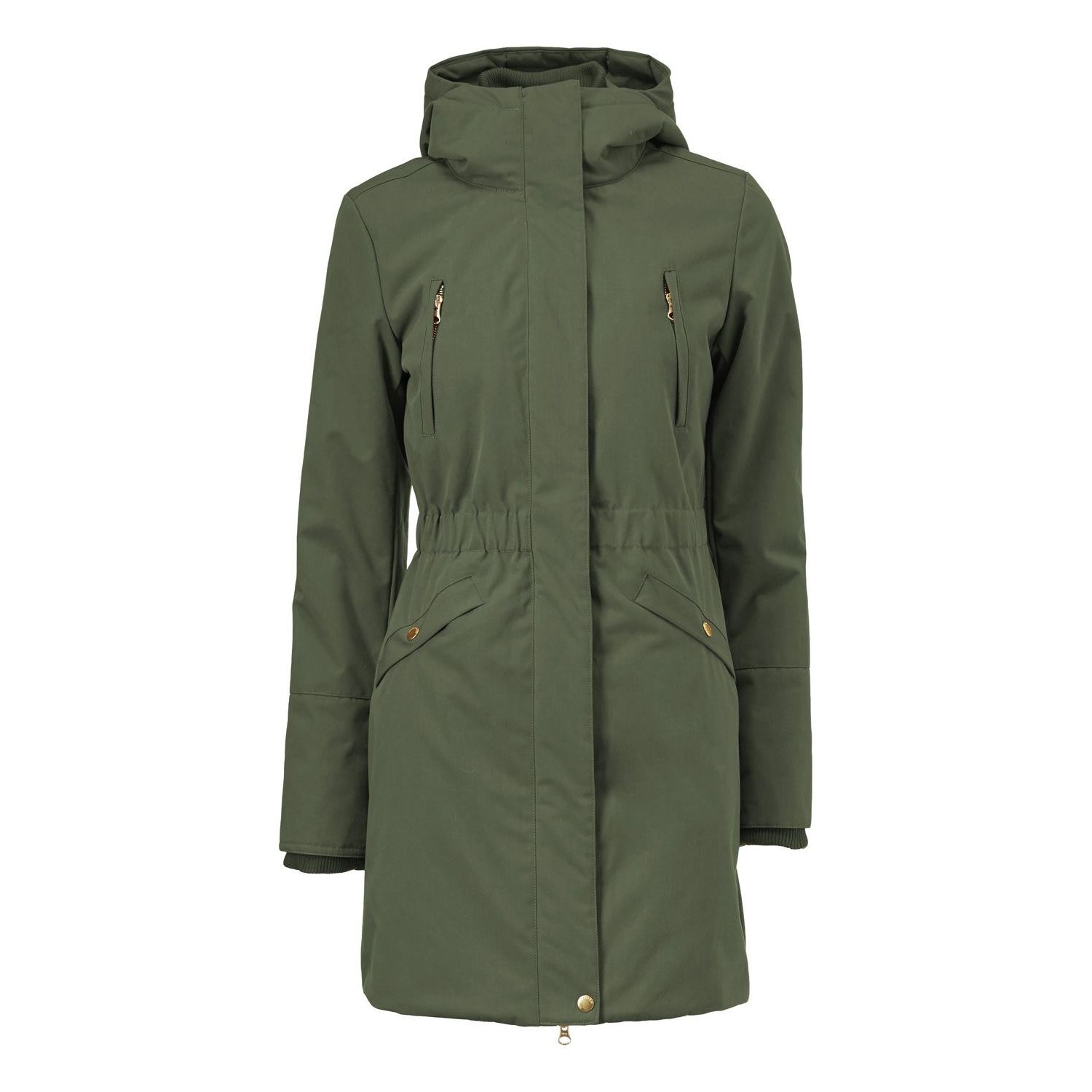 Modstrom denise coat dark army
