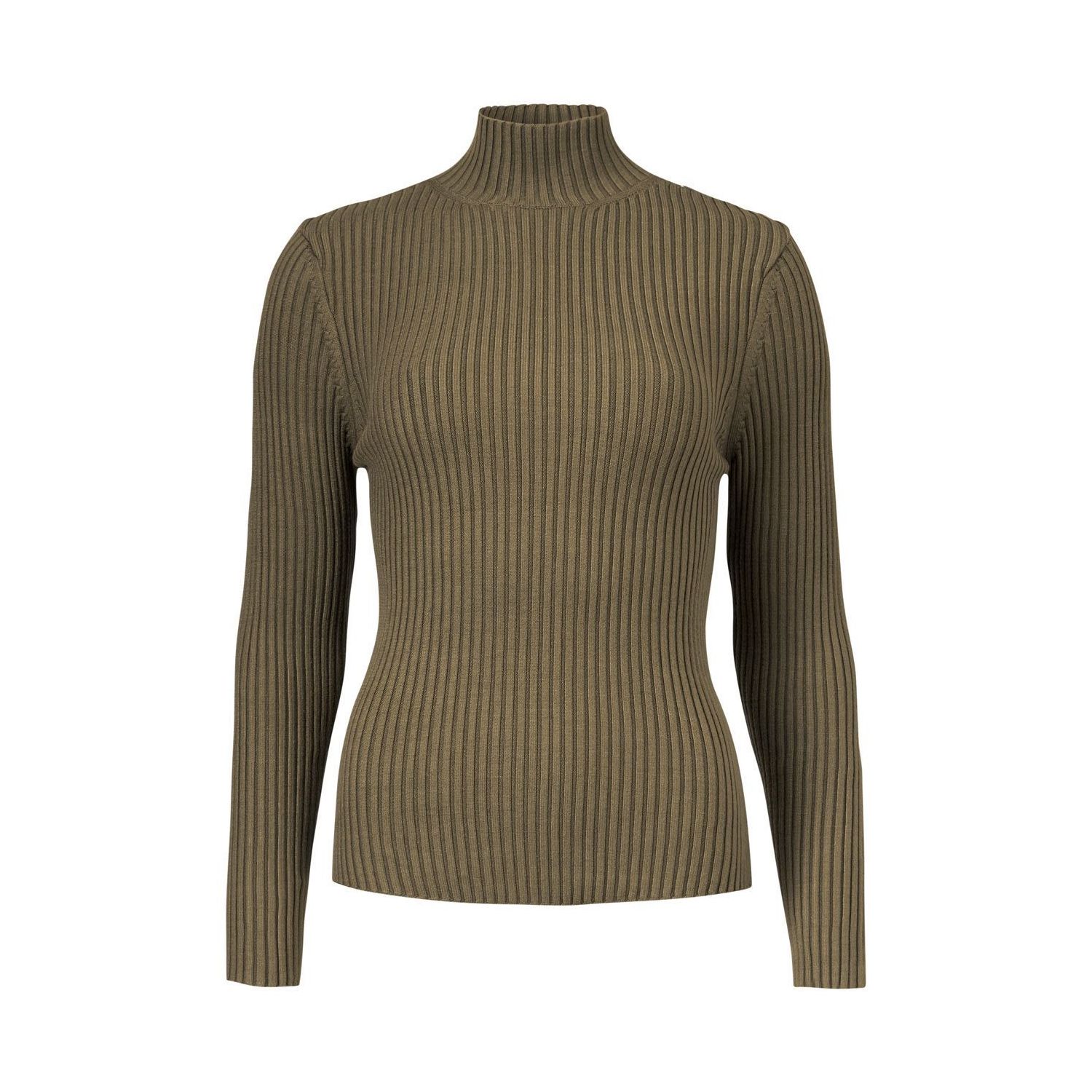 Modstrom saul t-neck knit sweater bronze