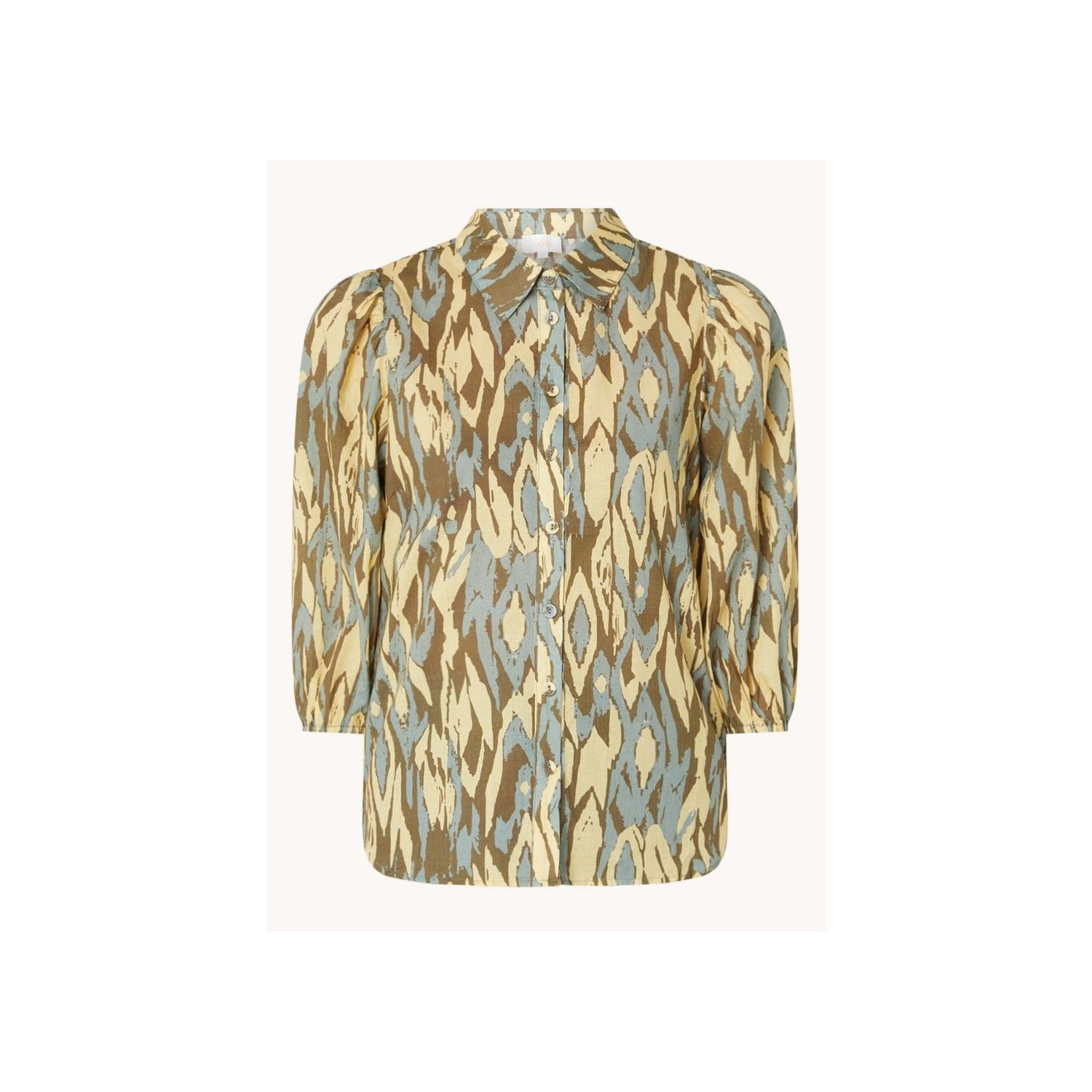 Aaiko nile blouse rosemary blue