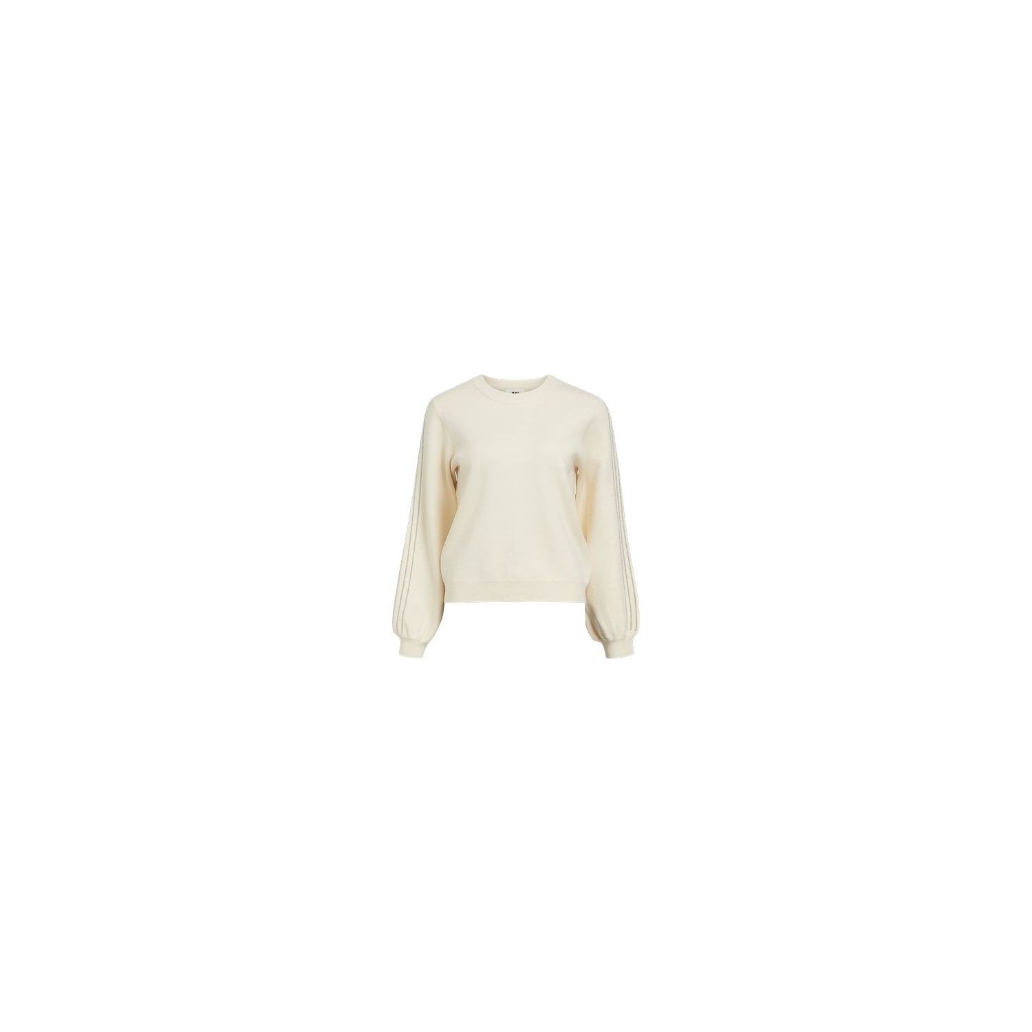 Object objkinan l/s knit pullover sandshell silver