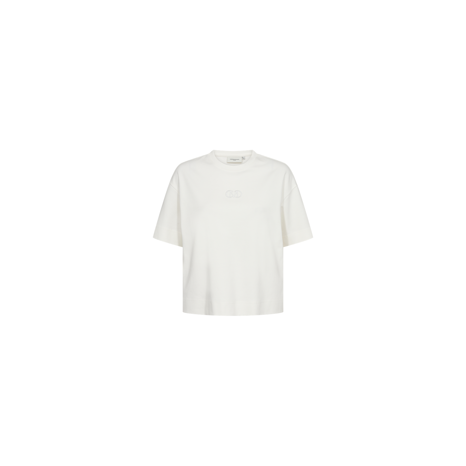 Copenhage Muse cmmuse tee front print jet stream