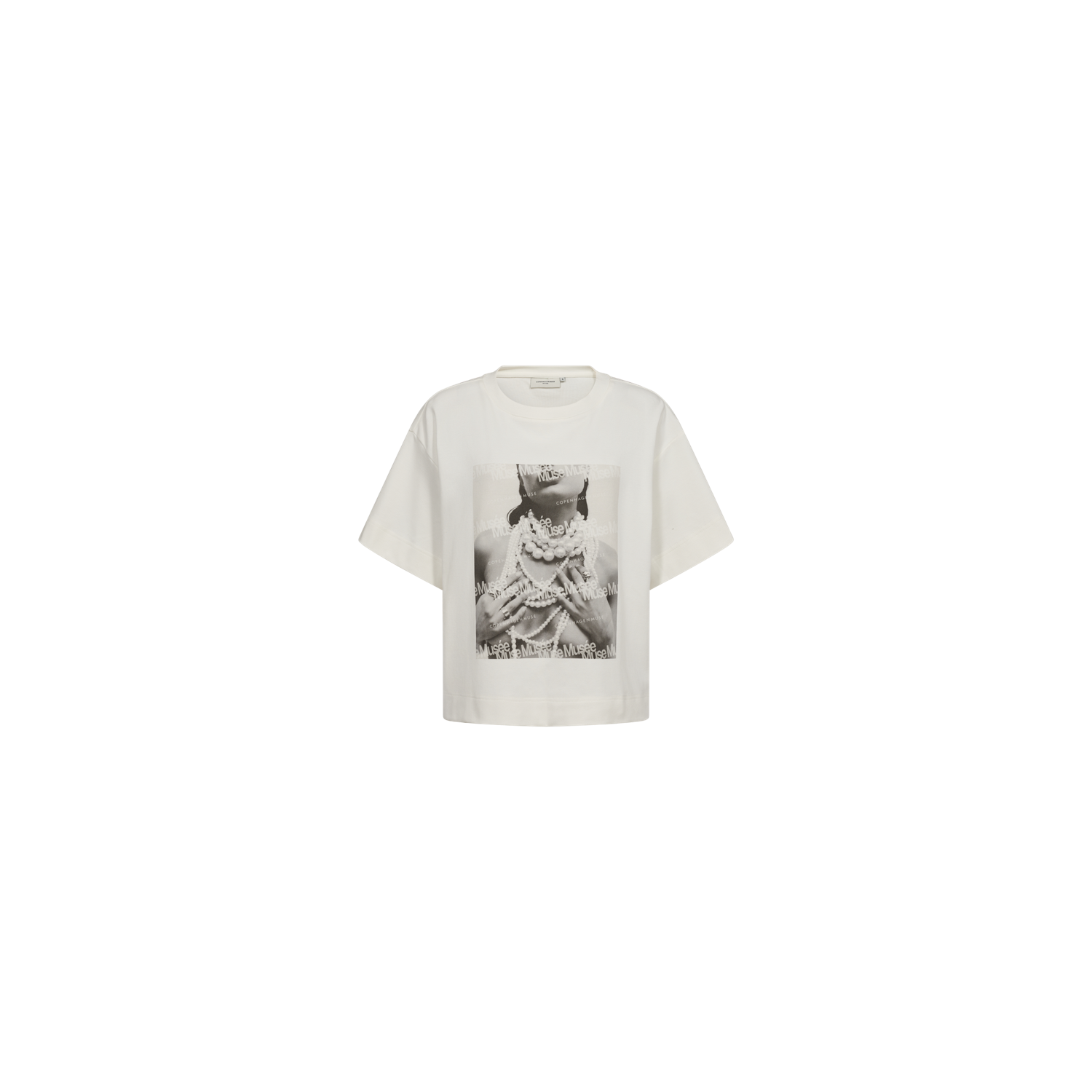 Copenhage Muse cmmuse tee with print jet stream