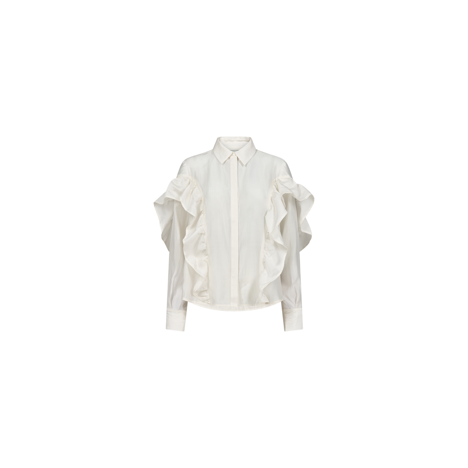 Copenhagen Muse cmmolly shirt w frill jet stream