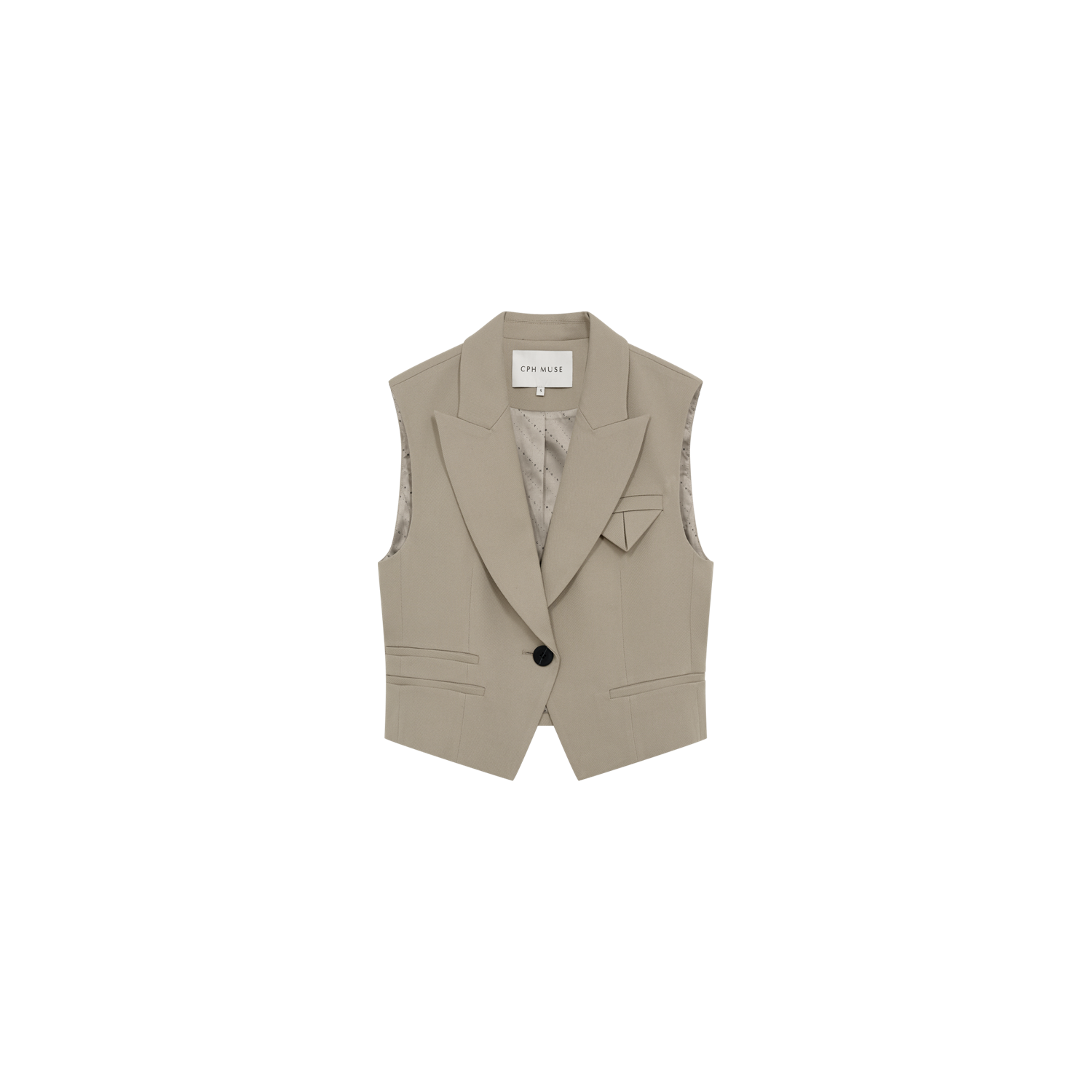 Copenhagen Muse cmtailor waistcoat winter twig mel