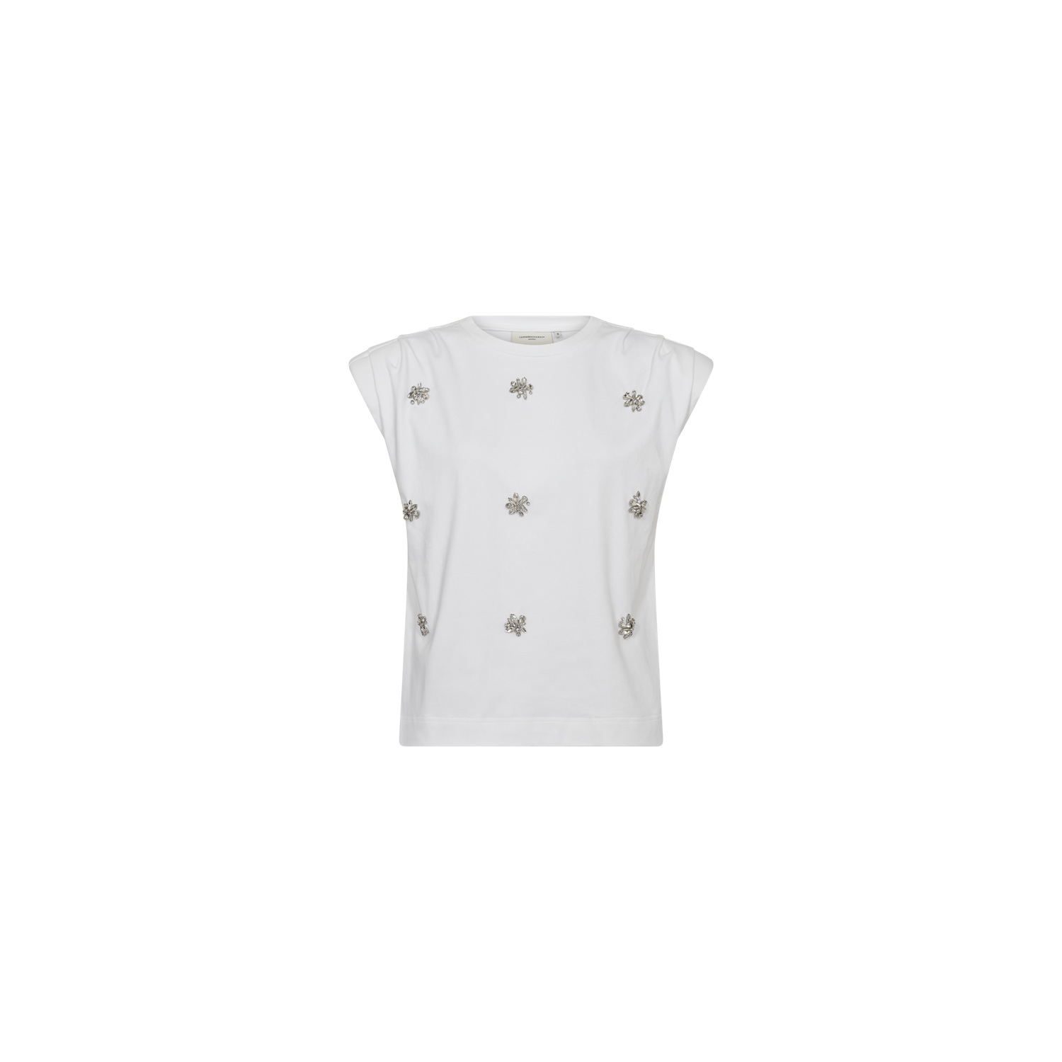 Copenhagen Muse CMmuse tee shoulders pads b. white