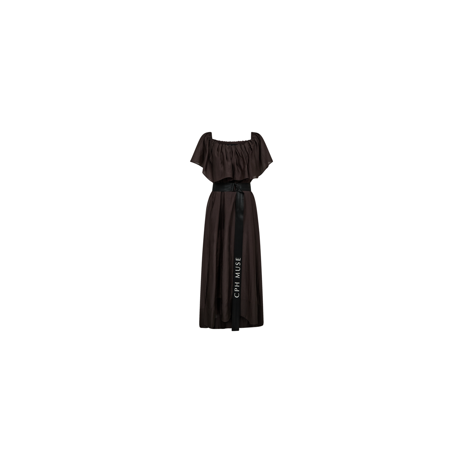 Copenhagen muse cmmolly dress off shoul long mulch