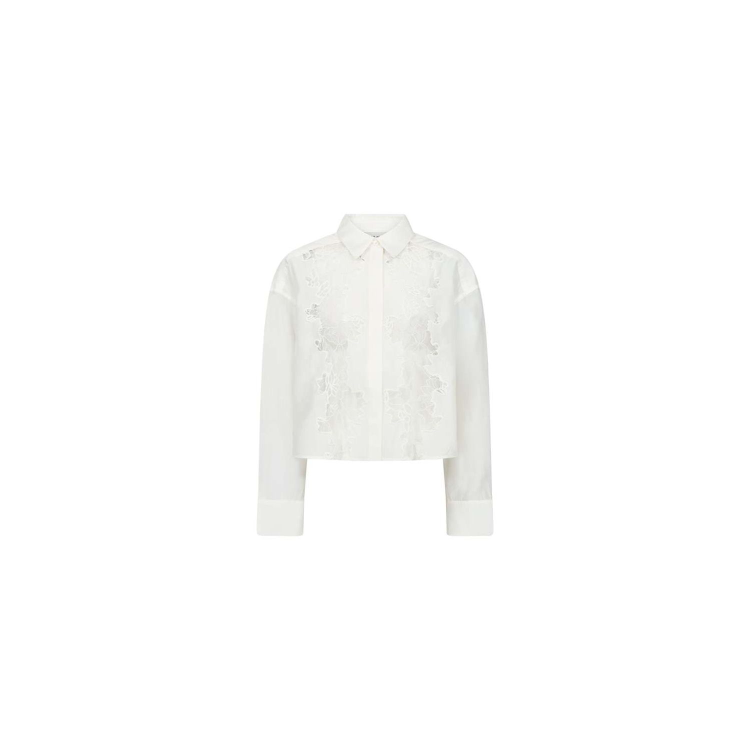 Copenhagen muse cmmolly shirt lace boxy jet stream