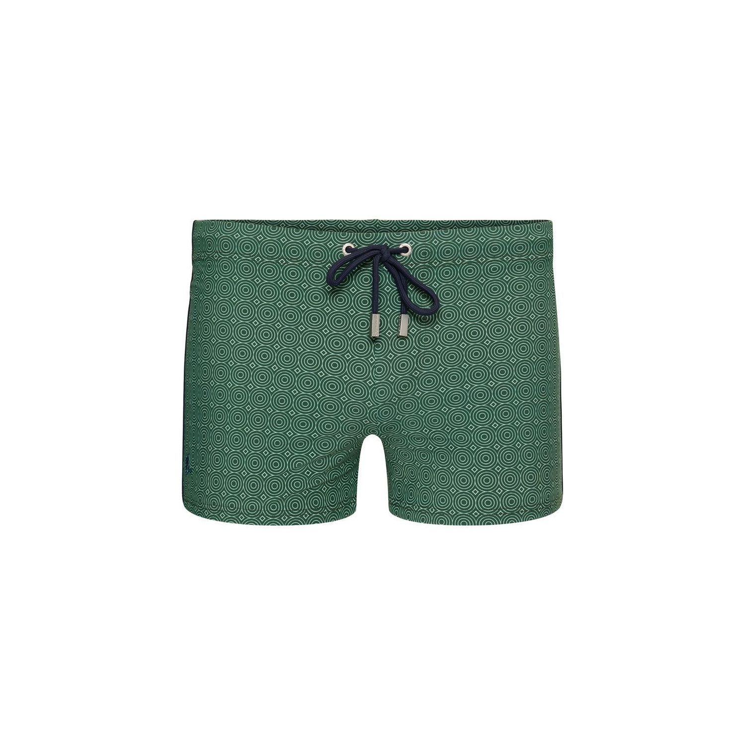 Ramatuelle beno vista stretch swim short d.green
