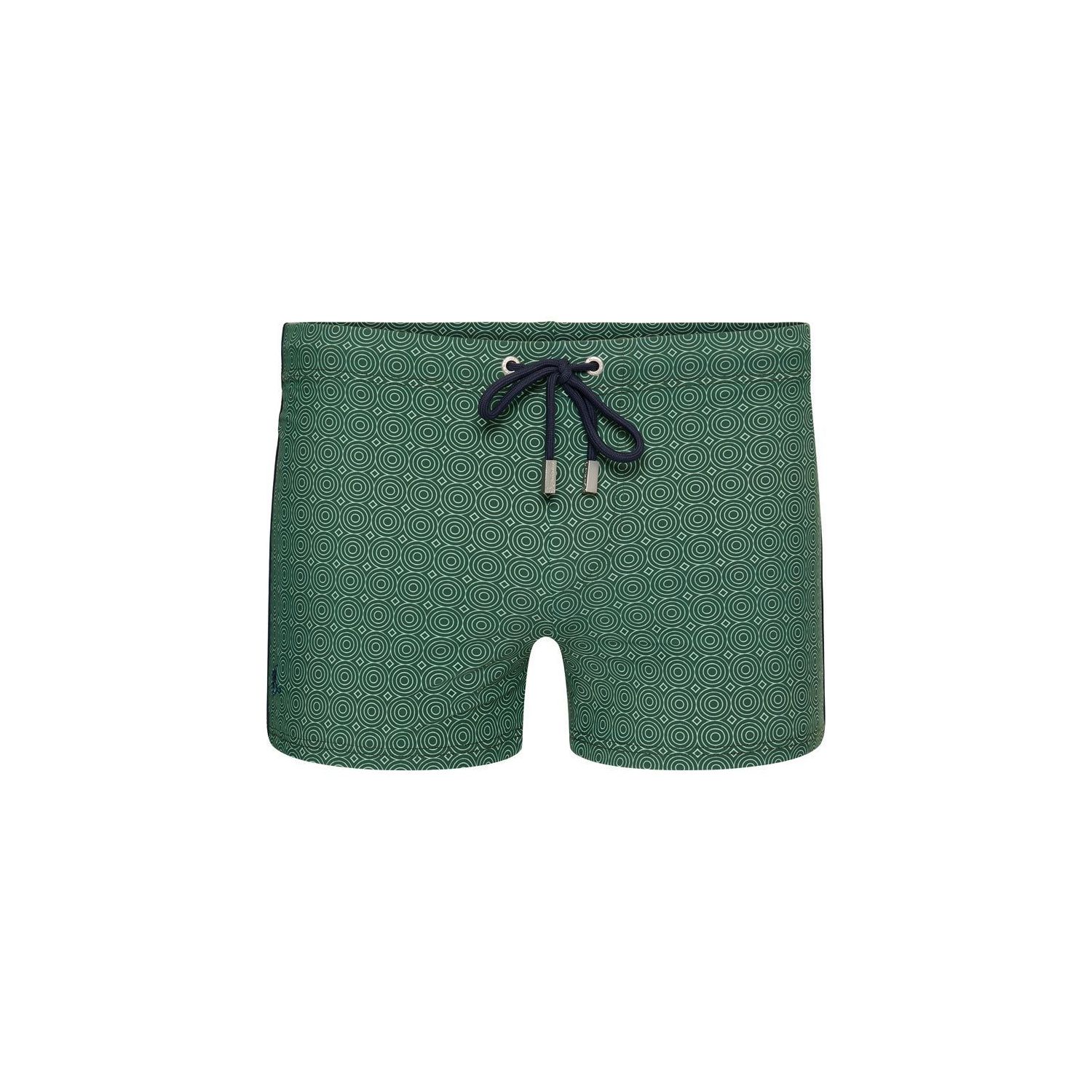 Ramatuelle beno vista stretch swim short d.green