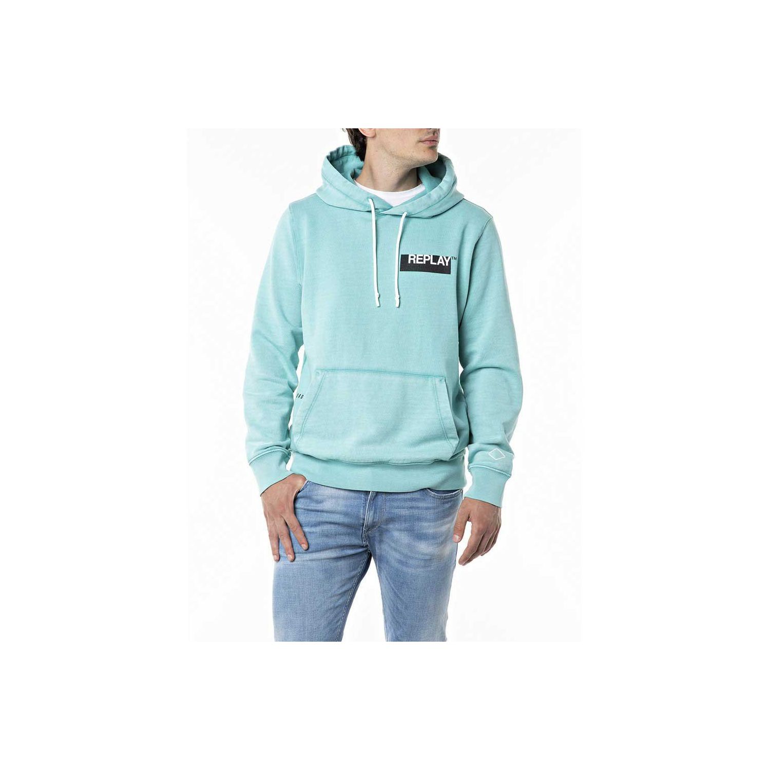 Replay m3337. 22738g sweatshirt green water