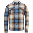 PME Legend shirt slub check blue horizon