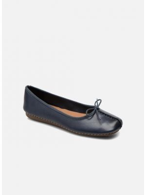 Clarks Freckle leder blauw