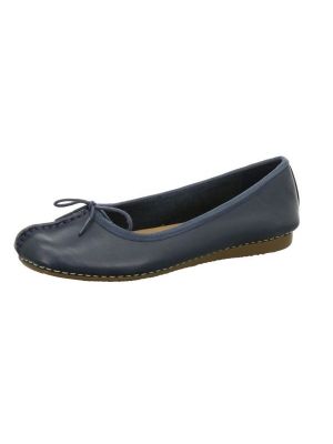Clarks Freckle leder Blauw/Grijs