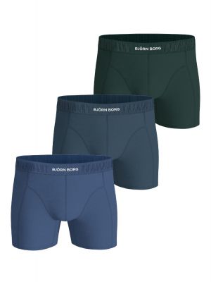 Bjron borg organic cotton stretch boxer 3p bl/bl/g