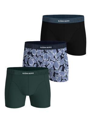 Bjron borg organic cotton stretch boxer 3p gr/bl/b