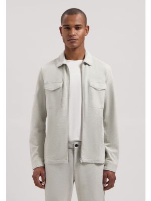 Dstrezzed pike overshirt ghost grey