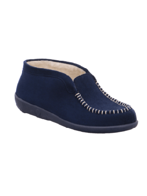 Rohde microvelour mocc. Blauw