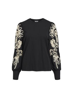 Object objcaroline joana l/s top black sandshelle