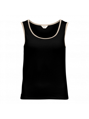Object objjamie s/l tank top noos black sandshell