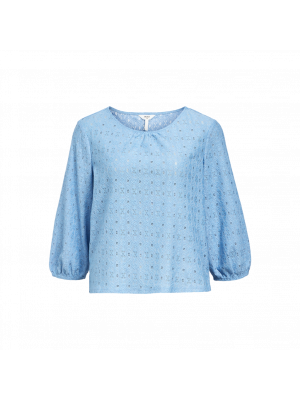 Object objlaila 3/4 sleeve top noos blue