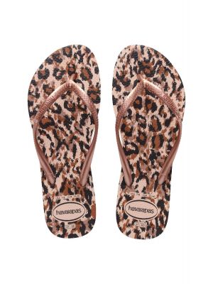 Havaianas slim animals slipper ballet rose