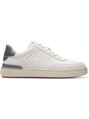 Clarks Courtlite Run White Nubuck