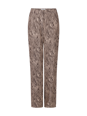 Aaiko Cecilia zebra vis trousers hazelnut