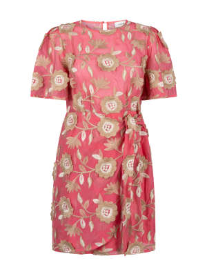 Aaiko Celina 3d ten jurk Hibiscus red