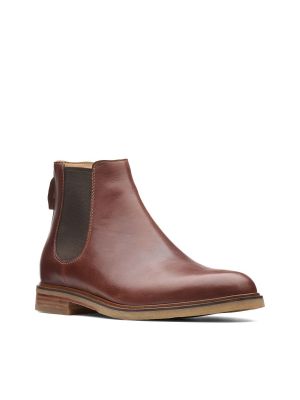 Clarks Clarkdale Gobi Mahogany Leder