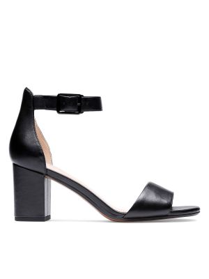 Clarks W Dress Clks HakSandaal Zwart